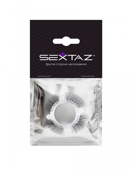 Эластичное кольцо с «ресничками» и 4 шариками - Sextaz - в Муроме купить с доставкой