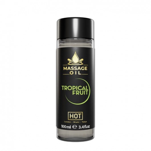 Массажное масло c ароматом тропических фруктов Massage Oil - 100 мл. - HOT - купить с доставкой в Муроме
