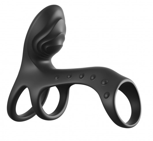 Черная насадка на пенис Ultimate Couples Cage Pro - Pipedream - в Муроме купить с доставкой