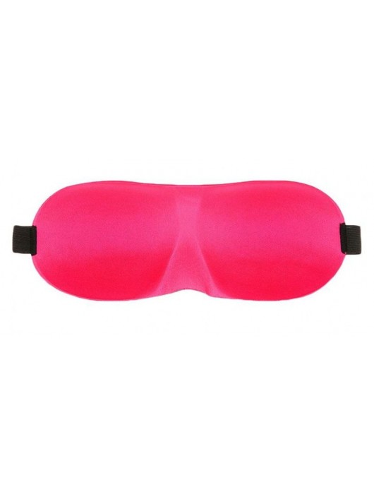 Розовая глухая маска на резинке - Sitabella - купить с доставкой в Муроме