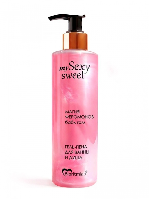 Гель-пена для ванны и душа Sexy Sweet с феромонами и ароматом бабл-гам - 200 мл. -  - Магазин феромонов в Муроме