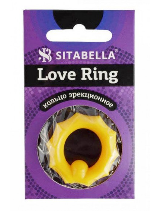 Цветное эрекционное кольцо Love Ring - Sitabella - в Муроме купить с доставкой