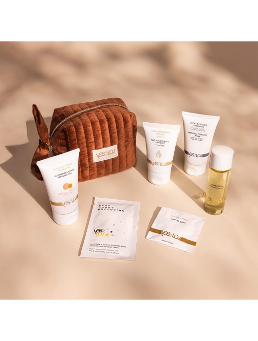 Набор YESforLOV La Trousse Enchantée в коричневой косметичке - YESforLOV - купить с доставкой в Муроме