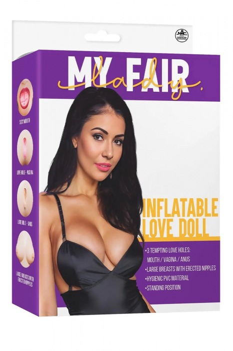 Телесная надувная секс-кукла с 3 любовными отверстиями - NMC - в Муроме купить с доставкой