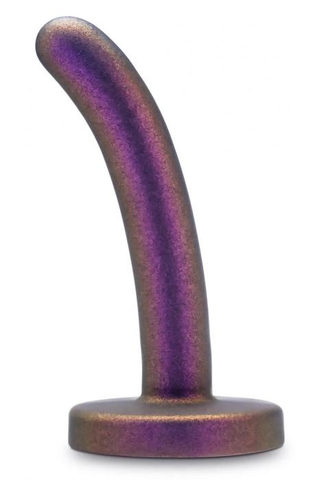 Фиолетовая насадка с гладкой поверхностью Surrender 4.75 Inch Beginner Pegging Dildo - 12 см. - Blush Novelties - купить с доставкой в Муроме