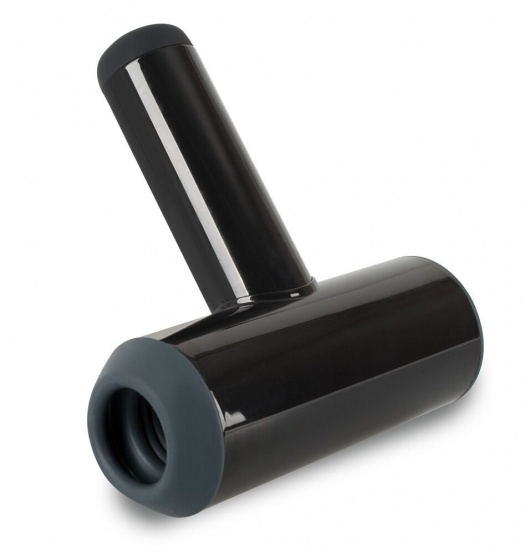 Черный мастурбатор с удобной ручкой Masturbator with 2 Functions - Orion - в Муроме купить с доставкой
