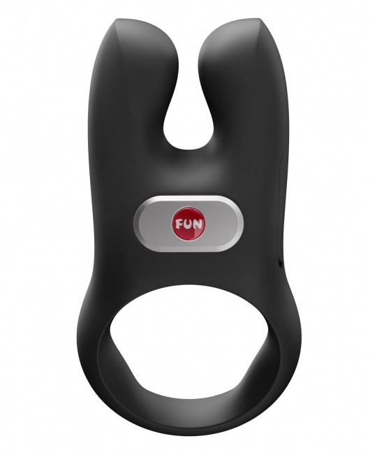 Черное эрекционное виброкольцо Nos - Fun Factory - в Муроме купить с доставкой