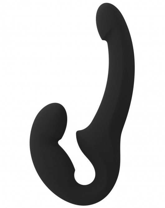 Черный безремневой страпон Share Lite - Fun Factory - купить с доставкой в Муроме