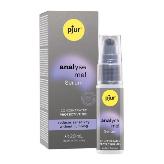 Расслабляющая анальная сыворотка pjur Analyse Me Serum - 20 мл. - Pjur - купить с доставкой в Муроме