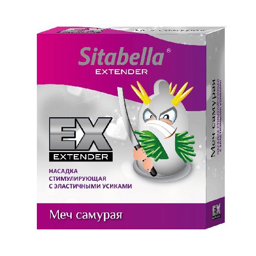 Стимулирующая насадка Sitabella Extender  Меч самурая - Sitabella - купить с доставкой в Муроме
