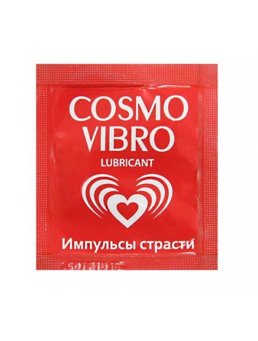 Пробник женского стимулирующего лубриканта на силиконовой основе Cosmo Vibro - 3 гр. - Биоритм - купить с доставкой в Муроме