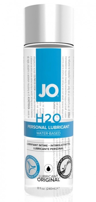 Нейтральный лубрикант на водной основе JO Personal Lubricant H2O - 240 мл. - System JO - купить с доставкой в Муроме