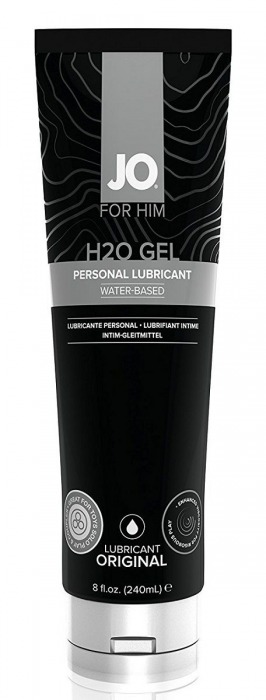 Лубрикант-гель для мужчин JO H2O GEL ORIGINAL - 240 мл. - System JO - купить с доставкой в Муроме