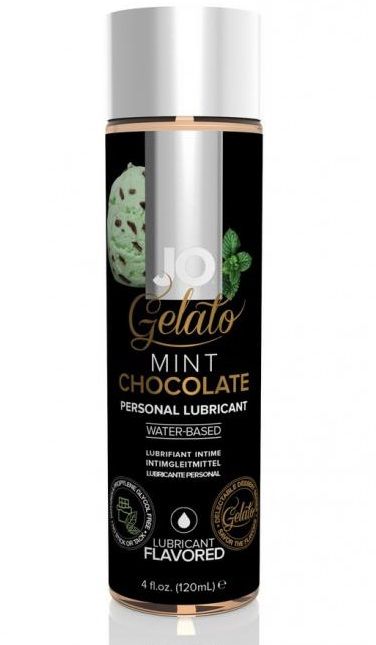Лубрикант с ароматом мятного шоколада JO GELATO MINT CHOCOLATE - 120 мл. - System JO - купить с доставкой в Муроме