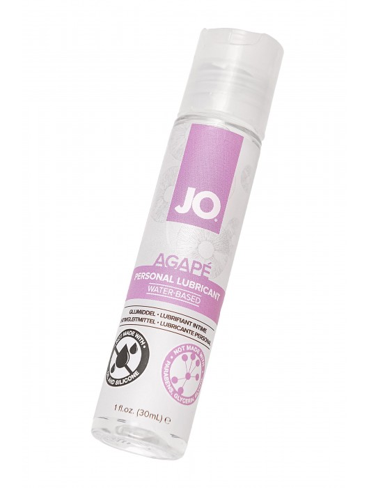 Лубрикант на водной основе для женщин JO AGAPE ORIGINAL - 30 мл. - System JO - купить с доставкой в Муроме