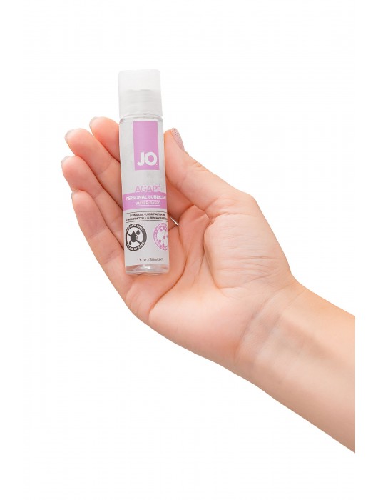 Лубрикант на водной основе для женщин JO AGAPE ORIGINAL - 30 мл. - System JO - купить с доставкой в Муроме