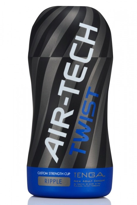 Мастурбатор с регулируемой плотностью обхвата Custom Strength CUP Twist Ripple - Tenga - в Муроме купить с доставкой