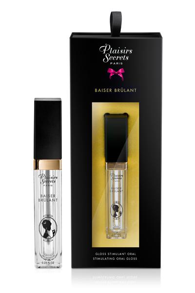 Стимулирующий блеск для губ Baiser Brulant Gloss Plaisirs Secrets - 7 мл. - Plaisir Secret - купить с доставкой в Муроме