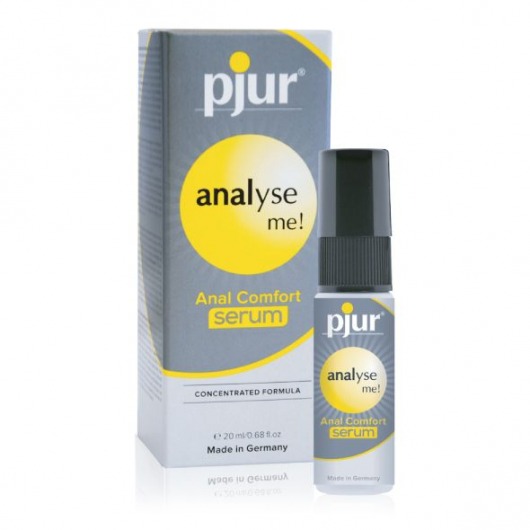 Анальный спрей pjur ANALYSE ME Serum - 20 мл. - Pjur - купить с доставкой в Муроме