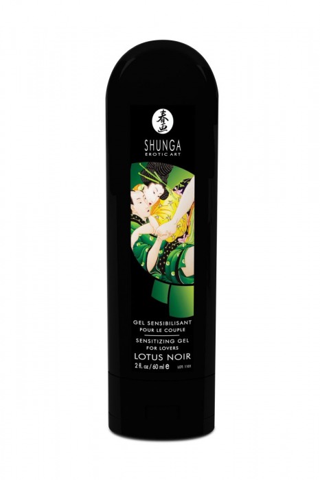 Интимный гель для пар, усиливающий наслаждение, Lotus Noir - 60 мл. - Shunga - купить с доставкой в Муроме