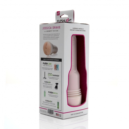 Мастурбатор-вагина Fleshlight Girls - Jessica Drake Heavenly - Fleshlight - в Муроме купить с доставкой