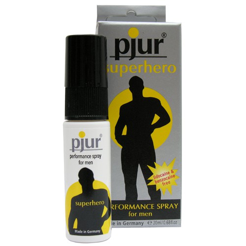 Пролонгирующий мужской спрей pjur SUPERHERO spray - 20 мл. - Pjur - купить с доставкой в Муроме