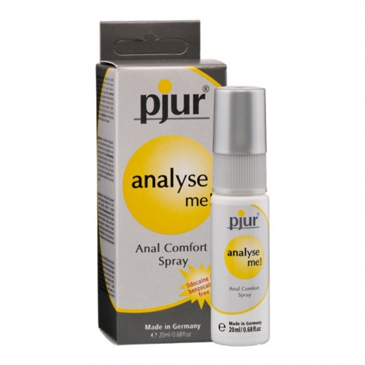 Обезболивающий анальный спрей pjur ANALYSE ME - 20 мл. - Pjur - купить с доставкой в Муроме