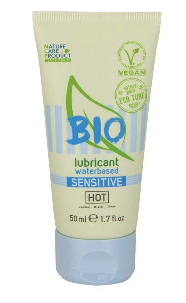 Органический лубрикант для чувствительной кожи Bio Sensitive - 50 мл. - HOT - купить с доставкой в Муроме