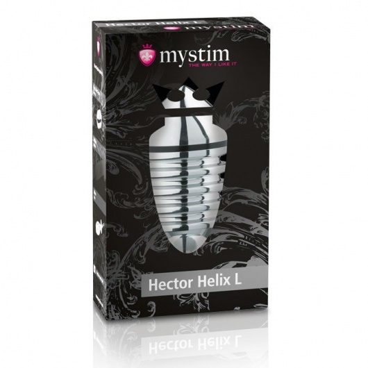 Анальный плаг для электростимуляции Hector Helix Buttplug L - 11,5 см. - MyStim - купить с доставкой в Муроме