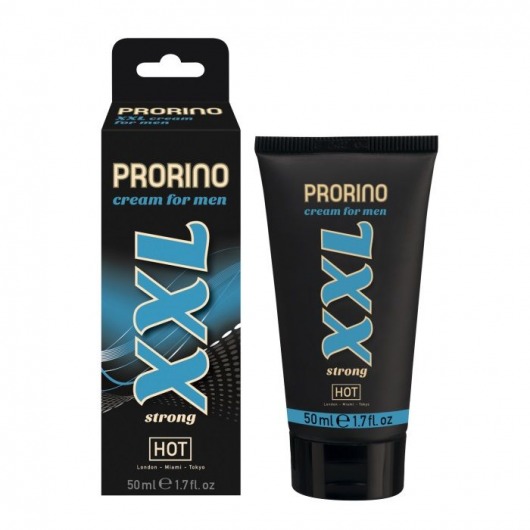 Интимный крем для мужчин Prorino XXL - 50 мл. - Ero - купить с доставкой в Муроме