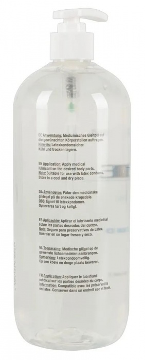 Гель-смазка на водной основе JUSTGLIDE - 1000 мл. - Orion - купить с доставкой в Муроме