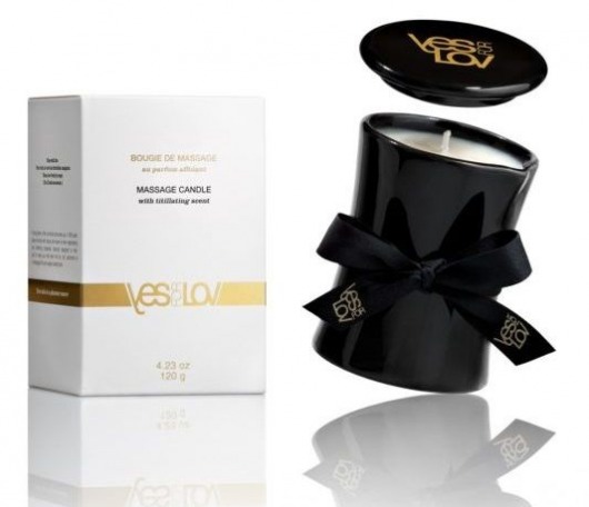 Массажная свеча Titillating Massage Candle - 120 мл. - YESforLOV - купить с доставкой в Муроме