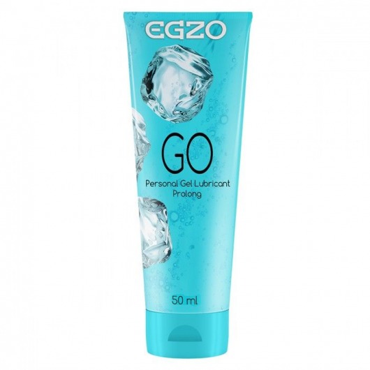 Пролонгирующий лубрикант на водной основе Egzo Go - 50 мл. - EGZO - купить с доставкой в Муроме