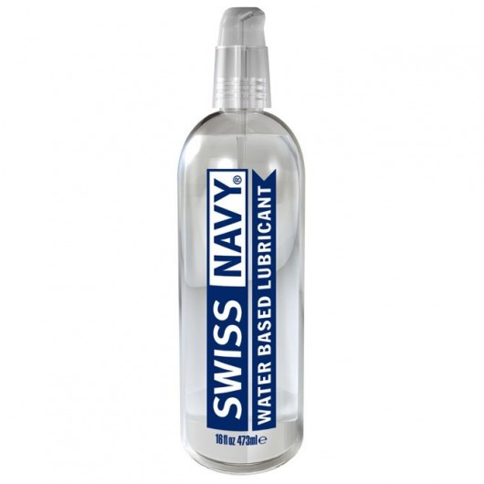 Лубрикант Swiss Navy Water Based Lube на водной основе - 473 мл. - Swiss navy - купить с доставкой в Муроме