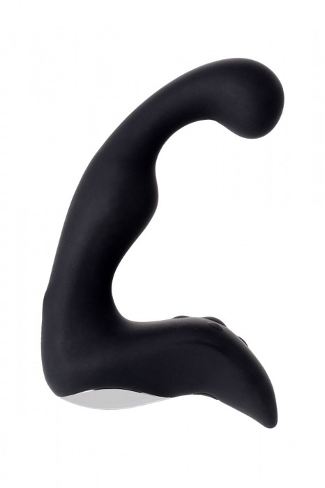 Чёрный изогнутый вибростимулятор простаты Erotist - Erotist Adult Toys - в Муроме купить с доставкой