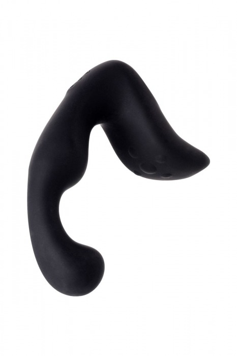 Чёрный изогнутый вибростимулятор простаты Erotist - Erotist Adult Toys - в Муроме купить с доставкой