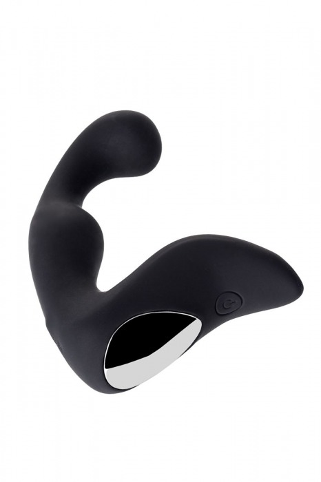 Чёрный изогнутый вибростимулятор простаты Erotist - Erotist Adult Toys - в Муроме купить с доставкой