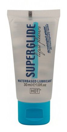 Гель-смазка на водной основе для чувствительной кожи Superglide - 30 мл. - HOT - купить с доставкой в Муроме