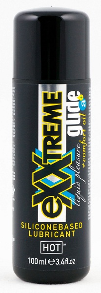 Анальная смазка на силиконовой основе Exxtreme Glide - 100 мл. - HOT - купить с доставкой в Муроме