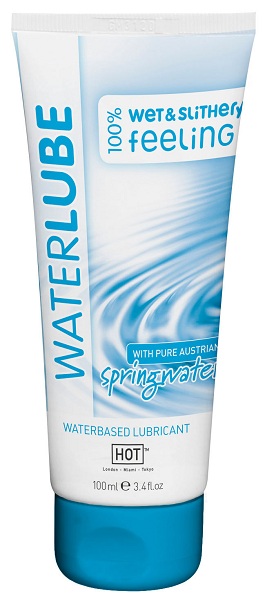 Лубрикант на основе чистой родниковой воды WaterLube - 100 мл. - HOT - купить с доставкой в Муроме