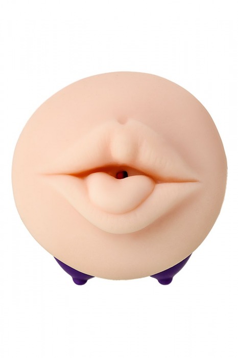 Двухсторонний мастурбатор JOS YARA в фиолетовой колбе - JOS - в Муроме купить с доставкой