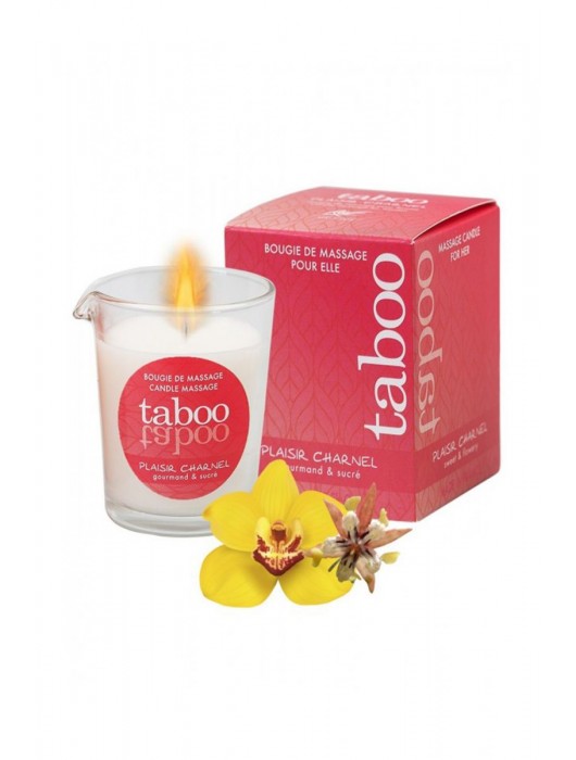 Массажное аромамасло с афродизиаками для женщин RUF Taboo Plaisir charnel - 60 гр. - RUF - купить с доставкой в Муроме