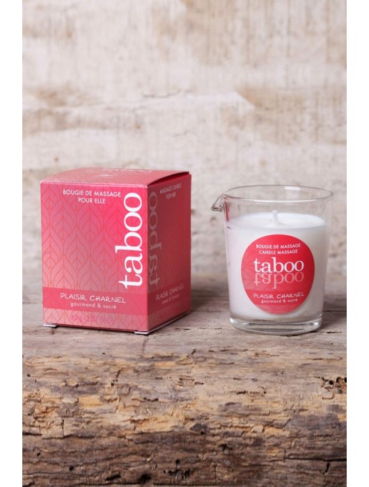 Массажное аромамасло с афродизиаками для женщин RUF Taboo Plaisir charnel - 60 гр. - RUF - купить с доставкой в Муроме