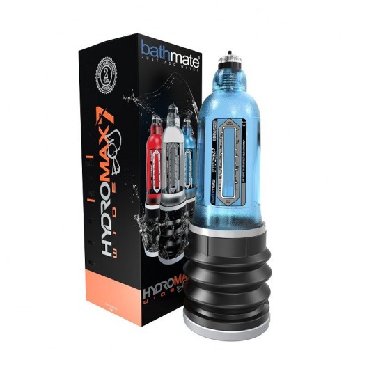 Синяя гидропомпа HydroMAX7 Wide Boy - Bathmate - в Муроме купить с доставкой