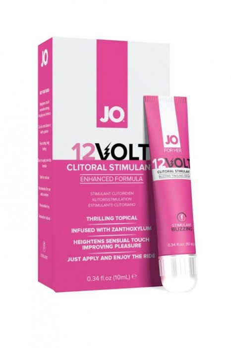 Возбуждающая сыворотка мощного действия JO Volt 12V - 10 мл. - System JO - купить с доставкой в Муроме