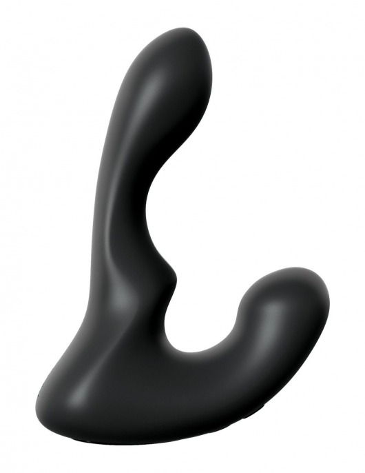 Черный анальный вибростимулятор P-Spot Milker - 14 см. - Pipedream - в Муроме купить с доставкой