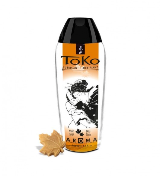 Интимный гель TOKO Maple Delight с ароматом кленового сиропа - 165 мл. - Shunga - купить с доставкой в Муроме