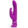 Лиловый вибратор-кролик Curve Rechargeable Rabbit Vibrator - 25,4 см. - Happy Rabbit купить в Муроме с доставкой в Orgasmix.ru Лиловый вибратор-кролик Curve Rechargeable Rabbit Vibrator - 25,4 см. - Happy Rabbit