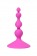 Розовая силиконовая анальная пробка Loverty - 8 см. - ToyFa в Муроме Розовая силиконовая анальная пробка Loverty - 8 см. - ToyFa