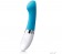 Голубой вибромассажёр Gigi 2 Turquoise Blue - Lelo купить в Муроме с доставкой в Orgasmix.ru Голубой вибромассажёр Gigi 2 Turquoise Blue - Lelo